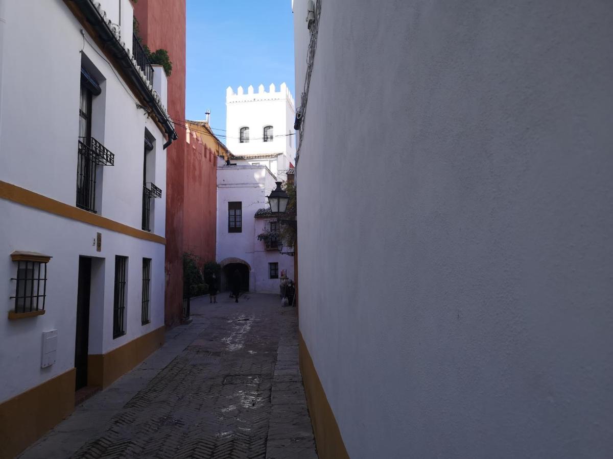 The Wall Of The Alcazar Palace Sevilla Bagian luar foto