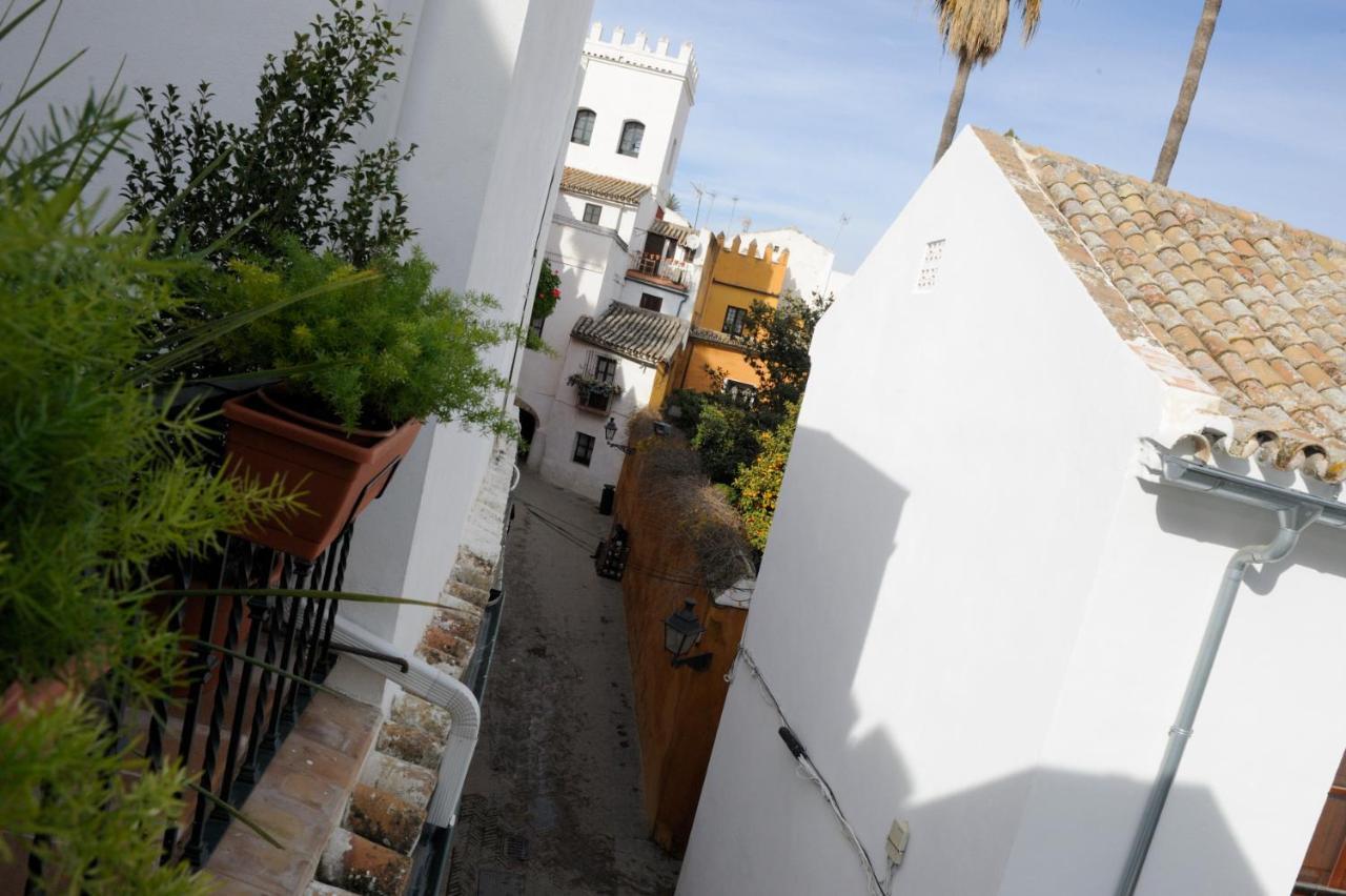 The Wall Of The Alcazar Palace Sevilla Bagian luar foto